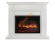 Электрокамин Electrolux EFP/P-3020LS с порталом Firelight Bianco 30, белый