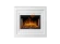 Электрокамин Electrolux EFP/P-3020LS с порталом Firelight Cubo 30, белый