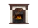 Электрокамин Electrolux Classic EFP/P-1020LS с порталом Firelight Torre Classic, камень белый, темный дуб