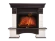 Электрокамин Electrolux Sphere Plus EFP/P-2720RLS с порталом Firelight Forte 25S, камень белый, венге