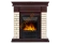 Электрокамин Electrolux Classic EFP/P-1020LS с порталом Firelight Bricks Classic камень бежевый, темный дуб