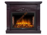 Электрокамин Electrolux EFP/P-3020LS с порталом Firelight Barocco 30, Венге