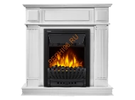 Электрокамин Electrolux Classic EFP/P-1020LS с порталом Firelight Piazza Classic, белый
