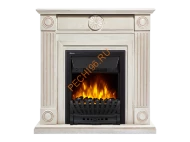 Электрокамин Electrolux Classic EFP/P-1020LS с порталом Firelight Frame Classic, белёный дуб