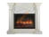 Электрокамин Electrolux EFP/P-3020LS с порталом Firelight Rome 30, беленый дуб