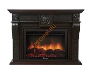 Электрокамин Electrolux EFP/P-3020LS с порталом Firelight Vittoriano 30, венге