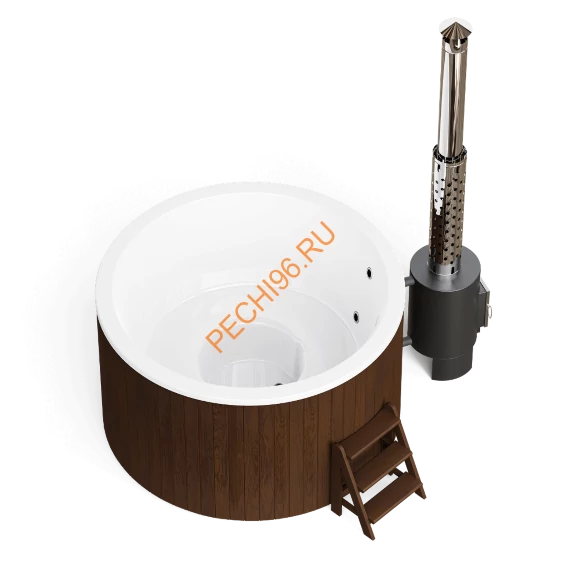 Купель композитная Polarspa COMFORT 195 HOT термобереза темная