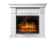 Электрокамин Electrolux EFP/P-2520LS с порталом Firelight Elegante 25, белый
