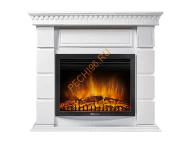 Электрокамин Electrolux EFP/P-3020LS с порталом Firelight Elegante 30, белый