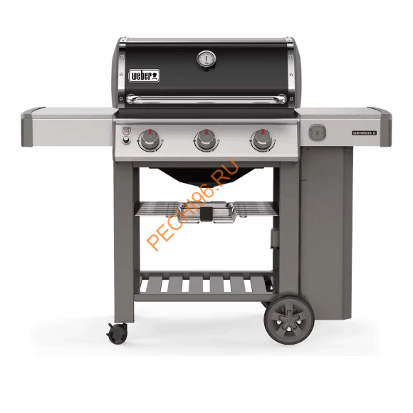 Газовый гриль WEBER Genesis II E-310 GBS, черный