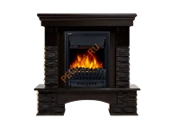 Электрокамин Electrolux Classic EFP/P-1020LS с порталом Firelight Pietra Nuovo Classic, сланец черный
