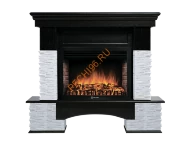 Электрокамин Electrolux EFP/P-3020LS с порталом Firelight Pietra Nuovo 30, сланец белый