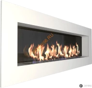 Биокамин ZeFire ELLIOT 1800 белый со стемалитом