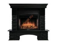 Электрокамин Electrolux EFP/P-3020LS с порталом Firelight Pietra Nuovo 30, сланец черный