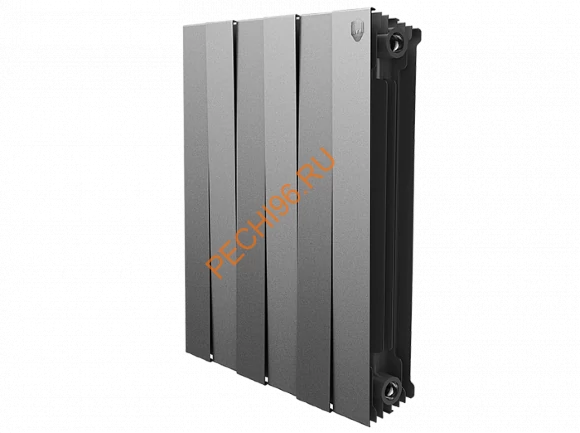 Радиатор биметаллический Royal Thermo PianoForte 500 Silver Satin 6с