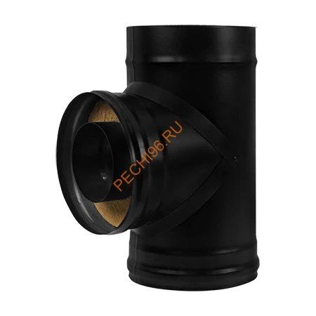 Сэндвич-тройник 90 гр Везувий BLACK (AISI 430/0,8мм) d 150/250 мм
