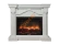 Электрокамин Electrolux Sphere Plus EFP/P-3320RLS с порталом Firelight Rome 30, белый