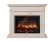 Электрокамин Electrolux EFP/P-2520LS с порталом Firelight Bianco 25, беленый дуб