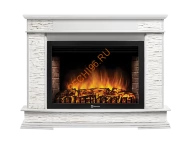 Электрокамин Electrolux EFP/P-3020LS с порталом Firelight Scala 30, сланец белый