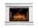 Электрокамин Electrolux EFP/P-3020LS с порталом Firelight Scala 30, сланец белый