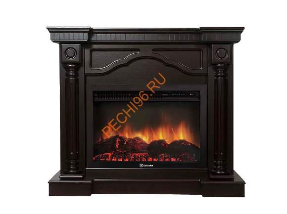 Электрокамин Electrolux Sphere Plus EFP/P-3320RLS с порталом Firelight Rome 30, венге