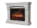 Электрокамин Electrolux EFP/P-3020LS с порталом Firelight Perfetto R, белый