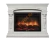 Электрокамин Electrolux EFP/P-3020LS с порталом Firelight Perfetto R, белый