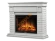 Электрокамин Electrolux EFP/P-2520LS с порталом Firelight Bricks 25, камень белый
