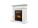 Электрокамин Electrolux Classic EFP/P-1020LS с порталом Firelight Bianco Classic, белый