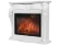Электрокамин Electrolux EFP/P-3020LS с порталом Firelight Ovatio 30, белый