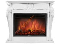 Электрокамин Electrolux EFP/P-3020LS с порталом Firelight Ovatio 30, белый