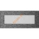 Вентиляционная решетка Kratki 24CS 110х240 мм черная/серебро