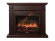 Электрокамин Electrolux Sphere Plus EFP/P-3320RLS с порталом Firelight Bianco 30, темный дуб
