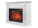 Электрокамин Electrolux EFP/P-3020LS с порталом Firelight Frame 30, белый