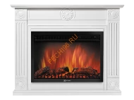 Электрокамин Electrolux EFP/P-3020LS с порталом Firelight Frame 30, белый