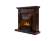 Электрокамин Electrolux Classic EFP/P-1020LS с порталом Firelight Bianco Classic, темный дуб