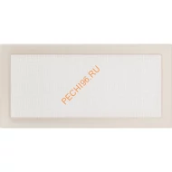 Вентиляционная решетка Kratki 45K 220х450 мм кремовый