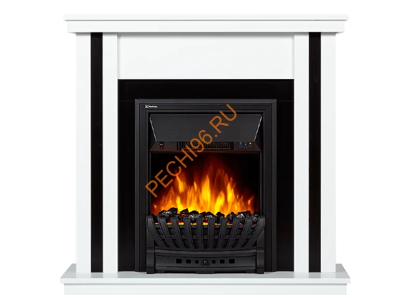 Электрокамин Electrolux Classic EFP/P-1020LS с порталом Firelight Trend Classic, белый
