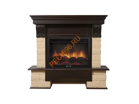 Электрокамин Electrolux EFP/P-2520LS с порталом Firelight Forte 25U угловой, камень бежевый