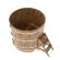 Купель для бани BentWood круглая из дуба Рустик, D1,5 м
