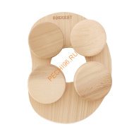 Подголовник EVEREST 4-точечный, кедр (TG-19)