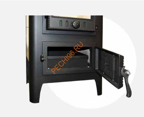 Печь-камин БАВАРИЯ ОПТИМА ЧУГУН с плитой