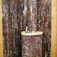 Фасад для банной печи Ферингер Россо Леванте наборный, м2