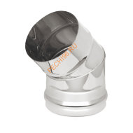 Отвод Везувий 45° D120мм