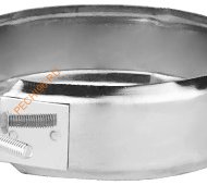 Хомут с замком Везувий (AISI 430/0,5мм) D180мм