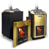 Печь банная Ермак Люкс GOLD 30 нержавейка