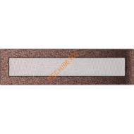 Вентиляционная решетка Kratki 42М 110х420 мм латунь