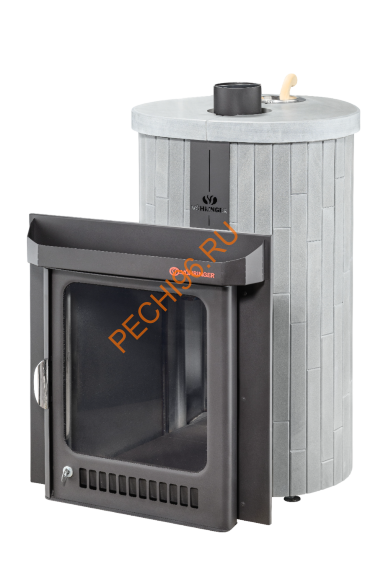 Печь банная Ферингер Оптима ПФ Серый велюр наборный