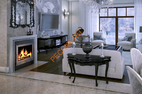 Каминная топка Kaw-Met W1 CO с водным контуром