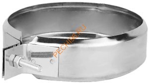 Хомут с замком Везувий (AISI 430/0,5мм) D180